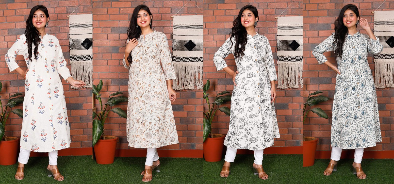 women ethnic aline kurta