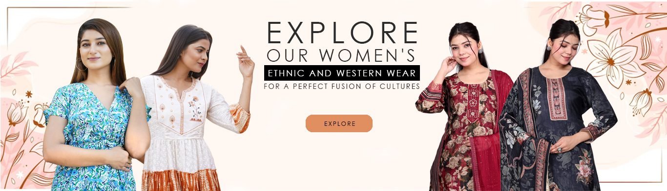 Women Ethnic and Western Wear Outfit