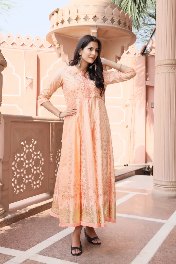 anarkali gown