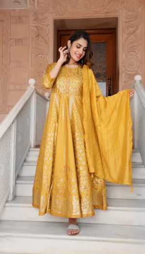 Anarkali Gown