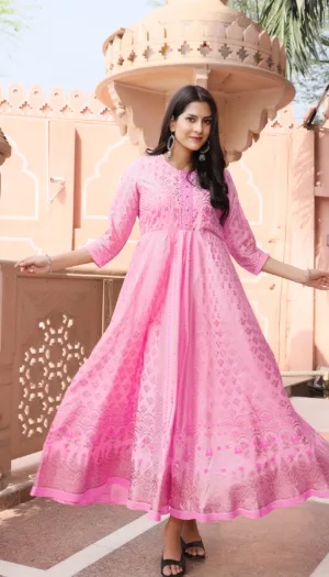 anarkali gown